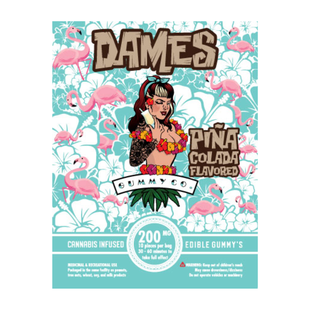 DAMES THC GUMMIES | 200MG EDIBLES