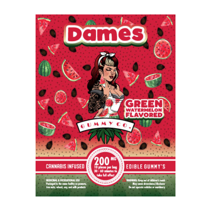 DAMES THC GUMMIES | 200MG EDIBLES