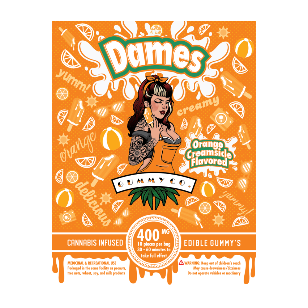 DAMES THC GUMMIES | 400MG EDIBLES