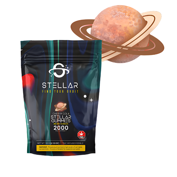 GOMMES AU THC STELLAIRE | ALIMENTS 2000MG 