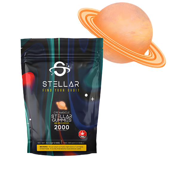 STELLAR THC GUMMIES | 2000MG EDIBLES