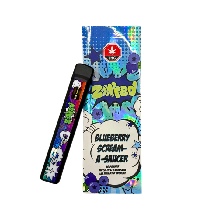ZONKED THC LIVE RESIN BLEND DISPOSABLE VAPE PEN | 1G