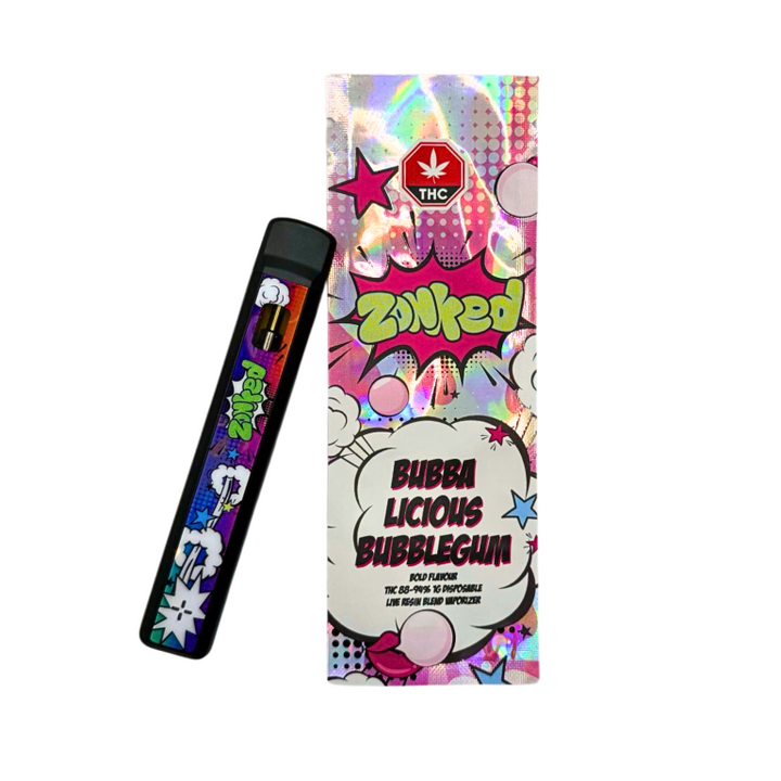 ZONKED THC LIVE RESIN BLEND DISPOSABLE VAPE PEN | 1G