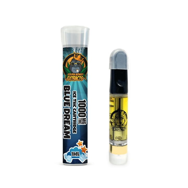 GOLDEN MONKEY EXTRAITS THC 510 VAPE CART GLACÉ | 1G