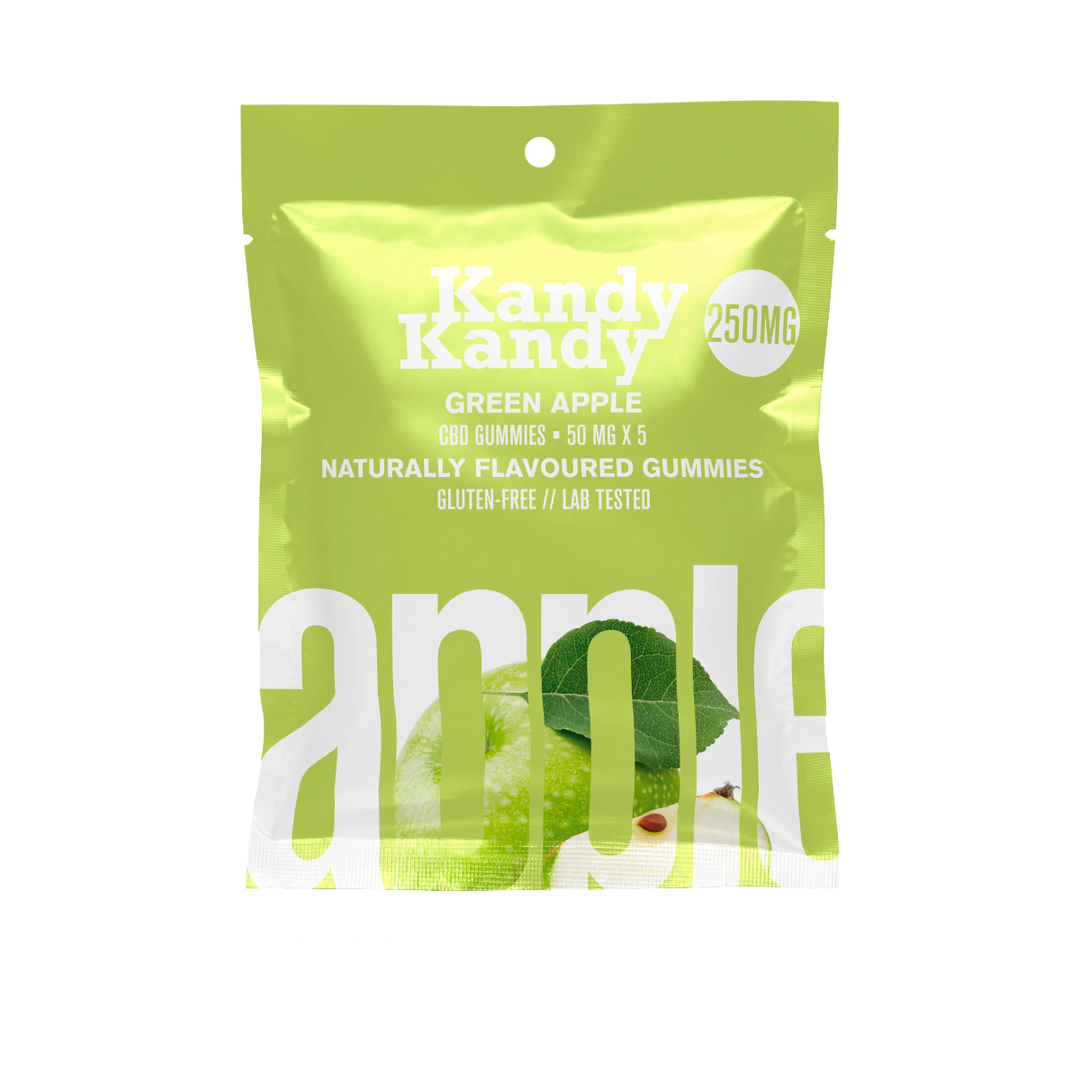 GOMMES VÉGÉTALES AU CBD À SPECTRE COMPLET KANDY KANDY | ALIMENTS 250 MG 