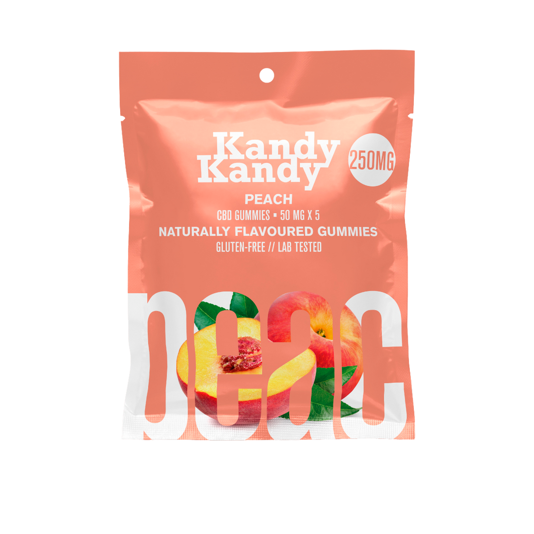 GOMMES VÉGÉTALES AU CBD À SPECTRE COMPLET KANDY KANDY | ALIMENTS 250 MG 