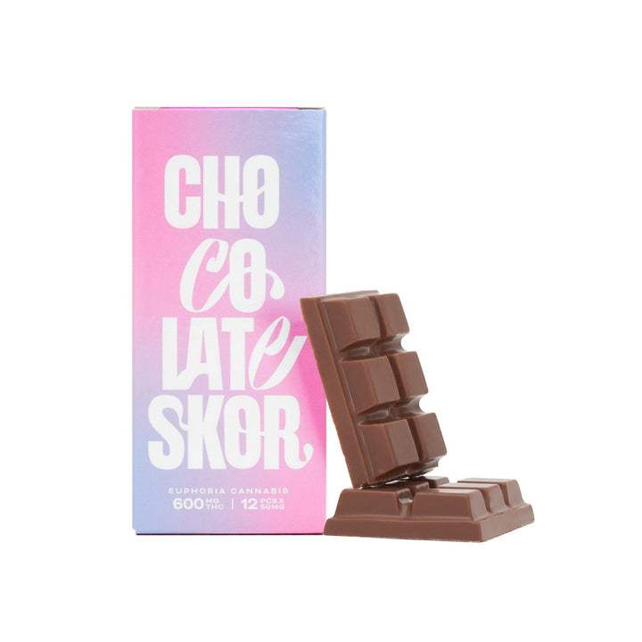 Barres de chocolat au THC EUPHORIA | 600 MG 