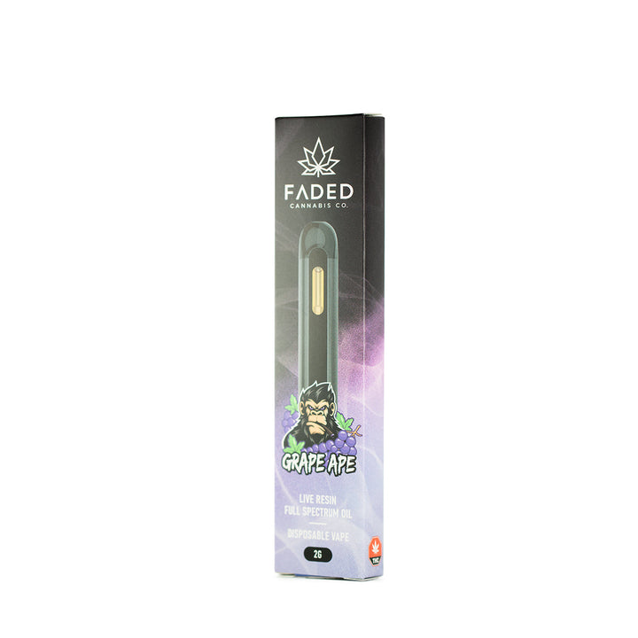 FADED THC DISPOSABLE VAPE PEN | 2G