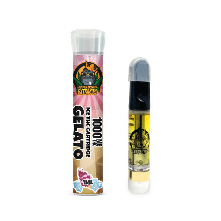 GOLDEN MONKEY EXTRACTS THC 510 ICED VAPE CART | 1G