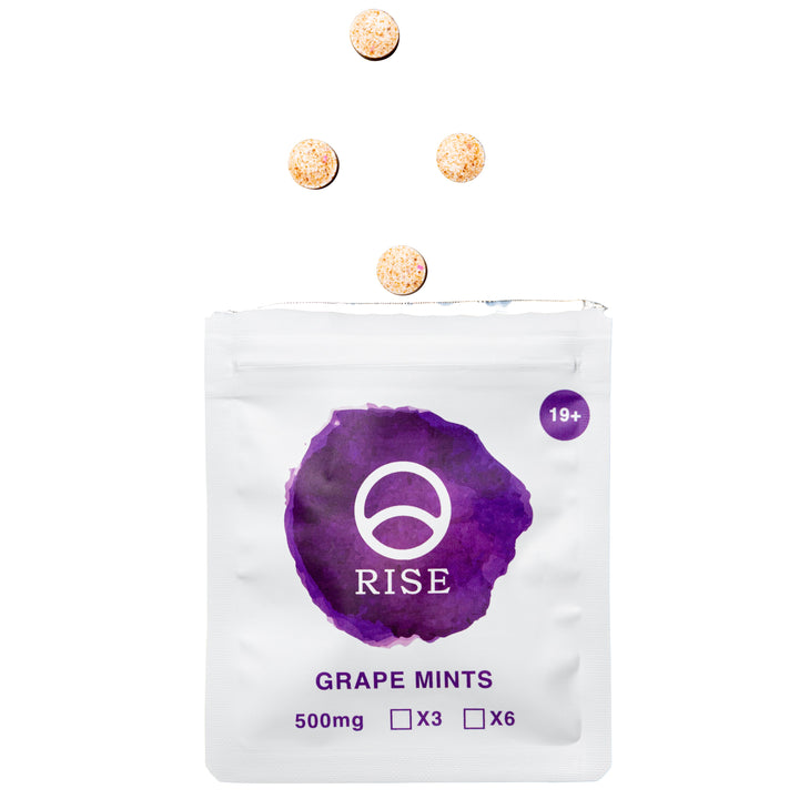 RISE SHROOMS MACRODOSE MINTS | 1500MG PSILOCYBIN