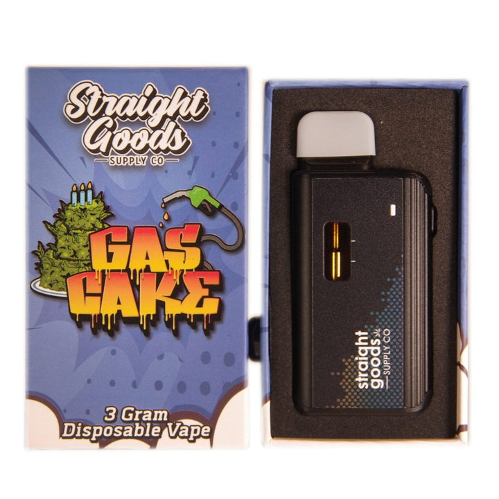 STRAIGHT GOODS THC DISPOSABLE VAPE PEN | 3G