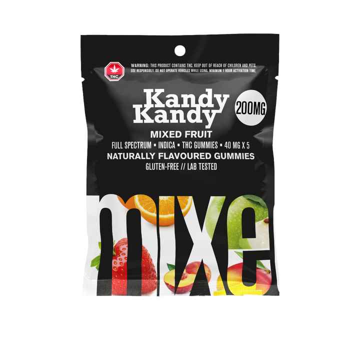 GOMMES VÉGÉTALES KANDY KANDY À SPECTRE COMPLET DE THC | PRODUITS COMESTIBLES 200 MG 