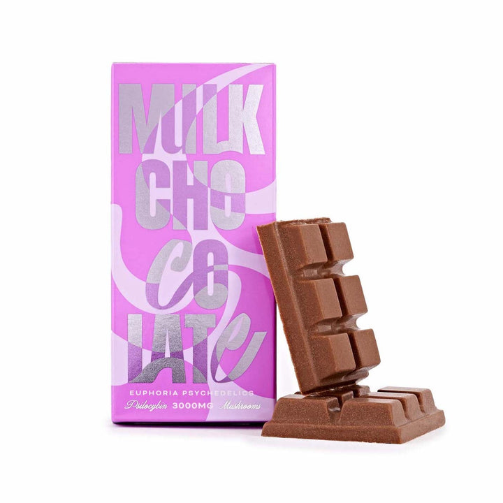 BARRES DE CHOCOLAT AUX CHAMPIGNONS EUPHORIA | 3000 MG DE PSILOCYBINE