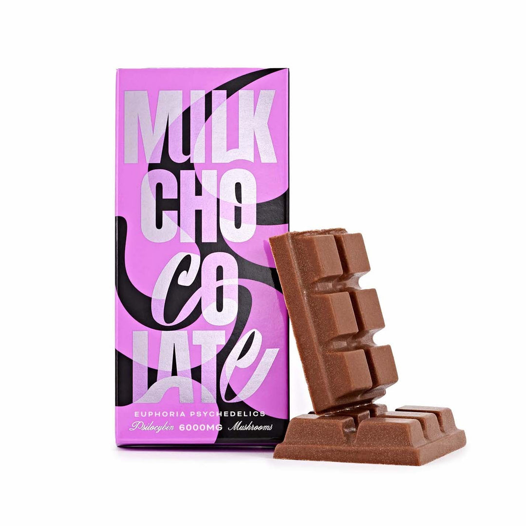 BARRES DE CHOCOLAT AUX CHAMPIGNONS EUPHORIA | 6000 MG DE PSILOCYBINE
