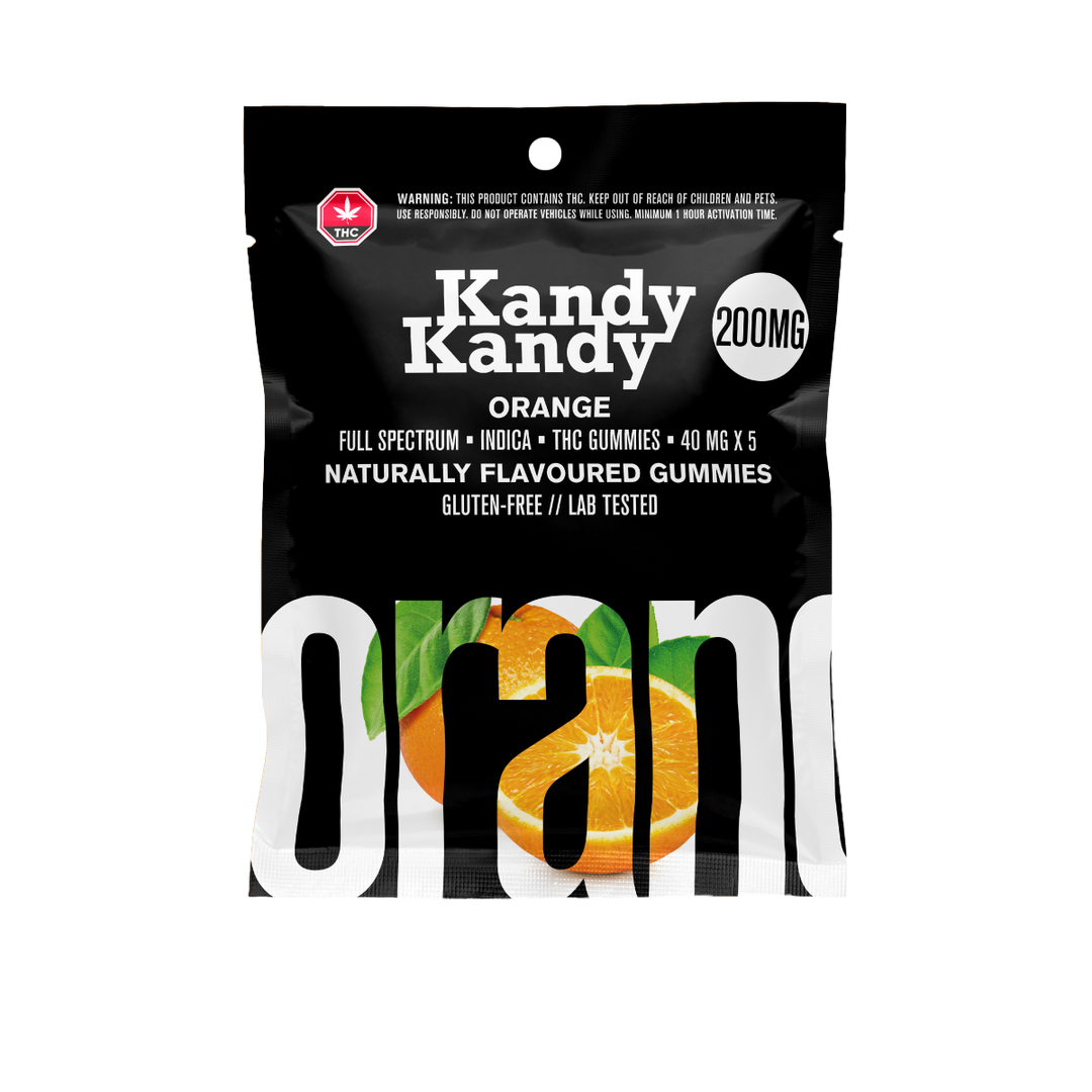 GOMMES VÉGÉTALES KANDY KANDY À SPECTRE COMPLET DE THC | PRODUITS COMESTIBLES 200 MG 