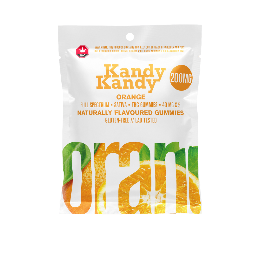 GOMMES VÉGÉTALES KANDY KANDY À SPECTRE COMPLET DE THC | PRODUITS COMESTIBLES 200 MG 