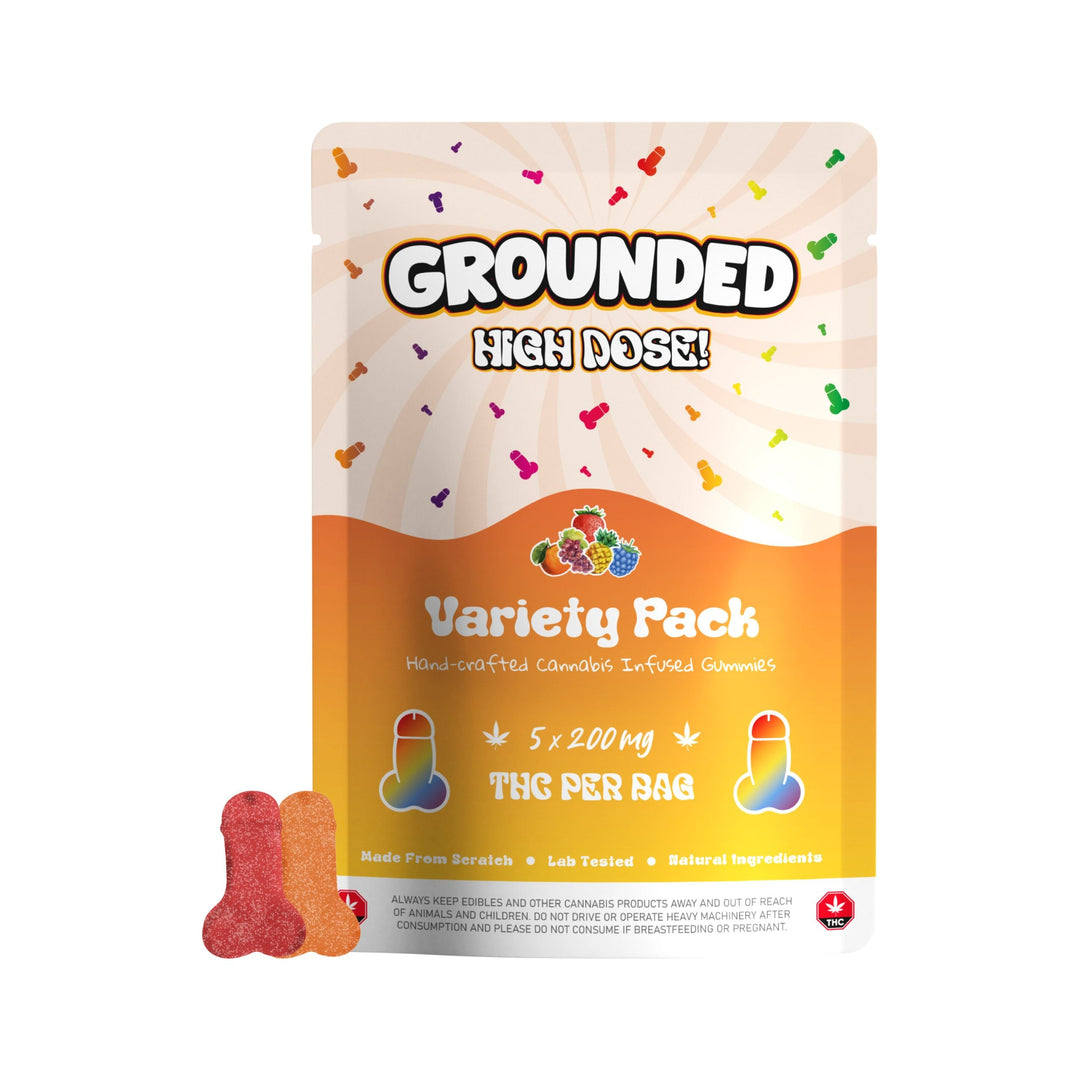 GROUNDED HIGH DOSE THC COCKS | 1000MG EDIBLES