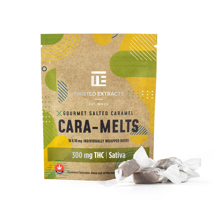 EXTRAITS TORDUS THC CARA-MELTS | ALIMENTS 300MG 