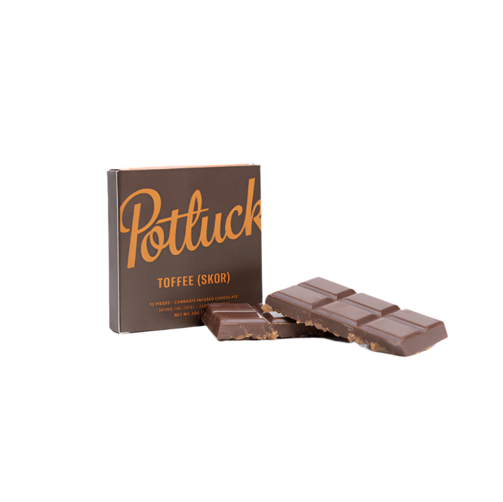 CHOCOLAT AU THC POTLUCK | ALIMENTS 300 MG