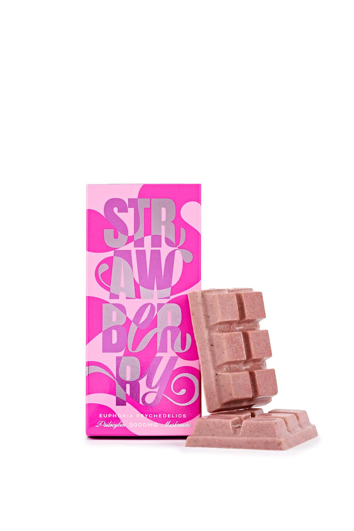 BARRES DE CHOCOLAT AUX CHAMPIGNONS EUPHORIA | 3000 MG DE PSILOCYBINE