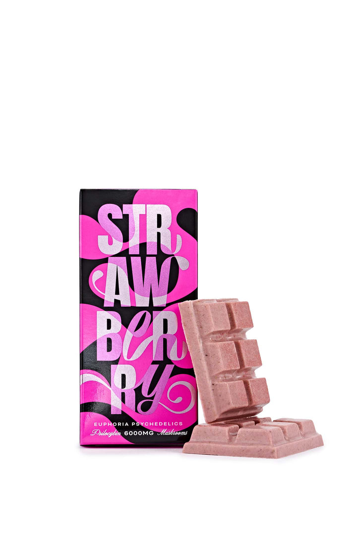 BARRES DE CHOCOLAT AUX CHAMPIGNONS EUPHORIA | 6000 MG DE PSILOCYBINE