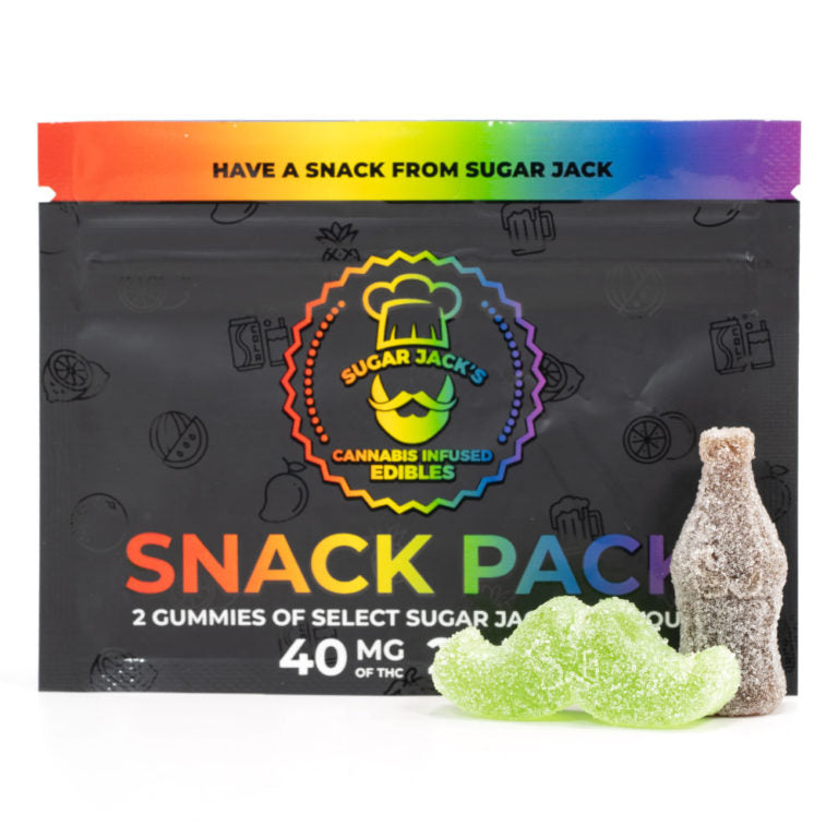 SUGAR JACKS THC SNACK PACK GUMMIES | 40MG EDIBLES