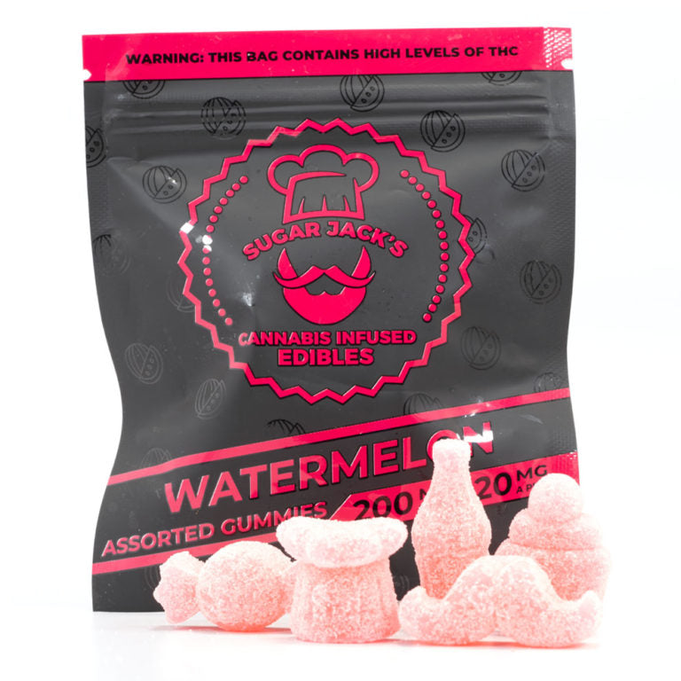 GOMMES AU THC SUGAR JACKS | ALIMENTS 200 MG 