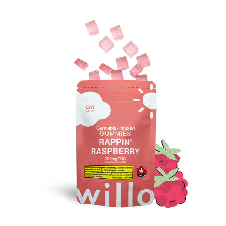 GOMMES JOUR ET NUIT AU THC WILLO | ALIMENTS 200 MG