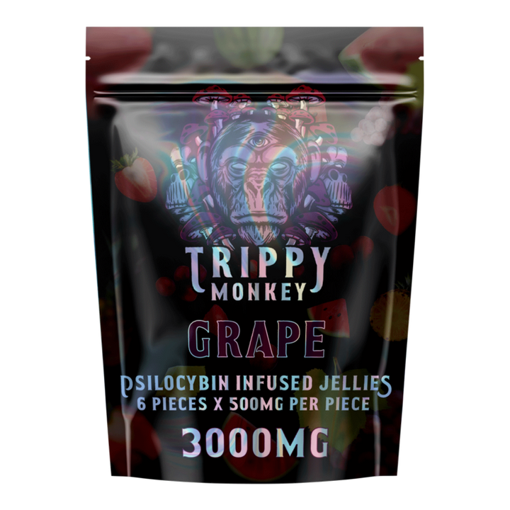 GOMMES AUX CHAMPIGNONS TRIPPY MONKEY | 3000 MG DE PSILOCYBINE