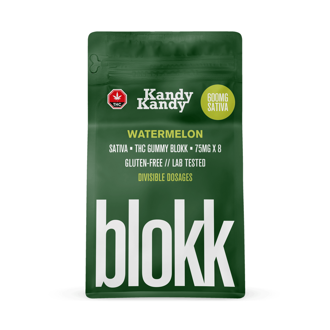 KANDY KANDY FULL SPECTRUM BLOKK THC GUMMIES | 600MG EDIBLES