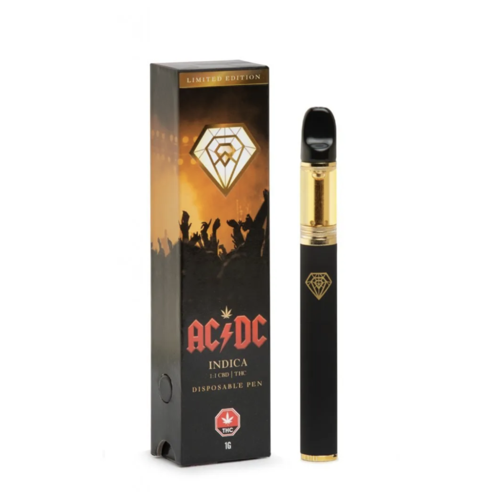 VAPE PEN JETABLE CONCENTRÉ DE DIAMANTS THC+CBD 1:1 | 1G