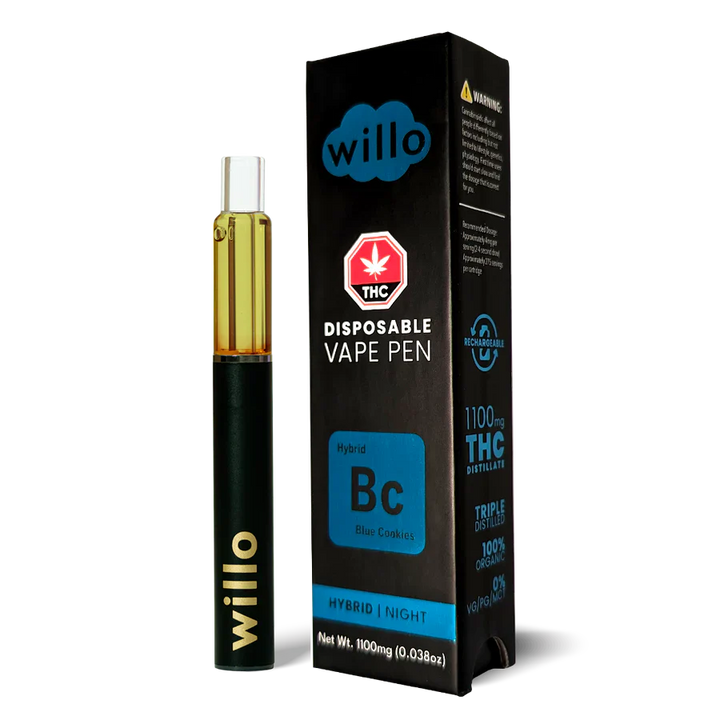 WILLO THC DISPOSABLE VAPE PEN | 1.1G