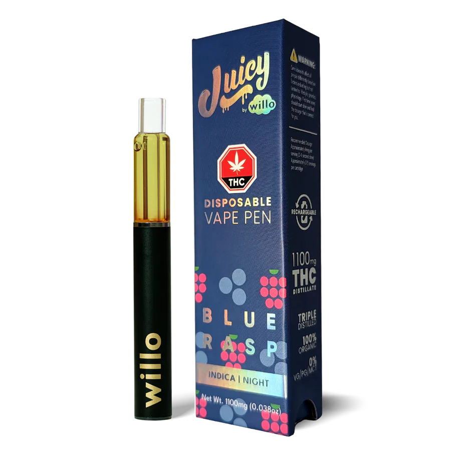 WILLO THC JUICY DISPOSABLE VAPE PEN | 1.1G