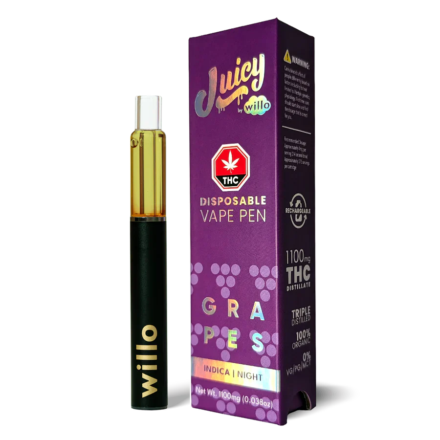 STYLO VAPE JETABLE THC JUICY WILLO | 1,1 G