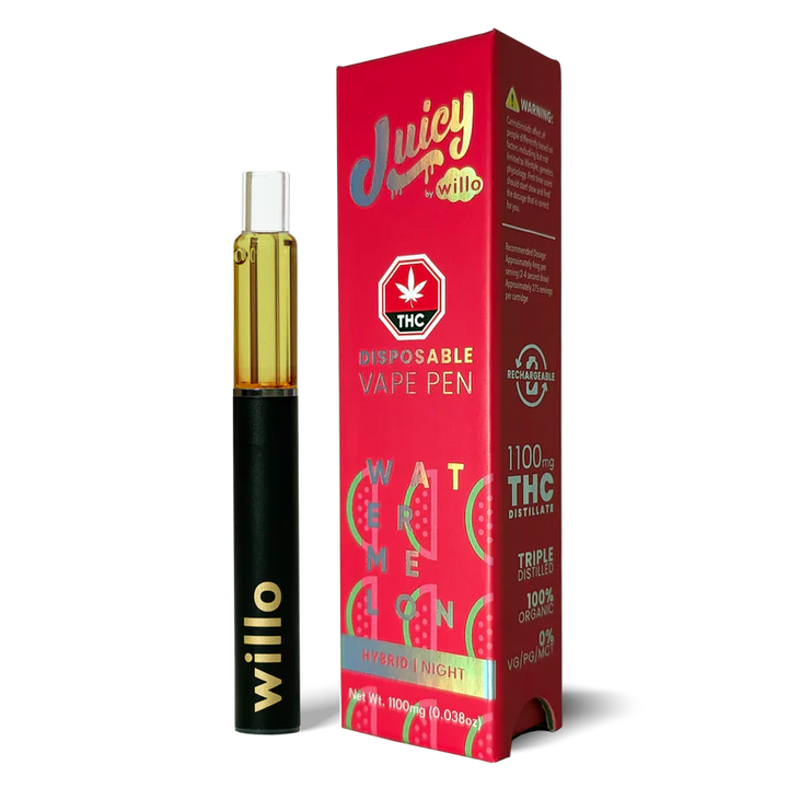 WILLO THC JUICY DISPOSABLE VAPE PEN | 1.1G