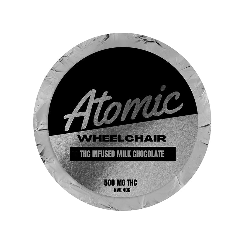 CHOCOLAT AU LAIT AU THC POUR FAUTEUIL ROULANT ATOMIQUE | 500 MG DE PRODUITS COMESTIBLES 