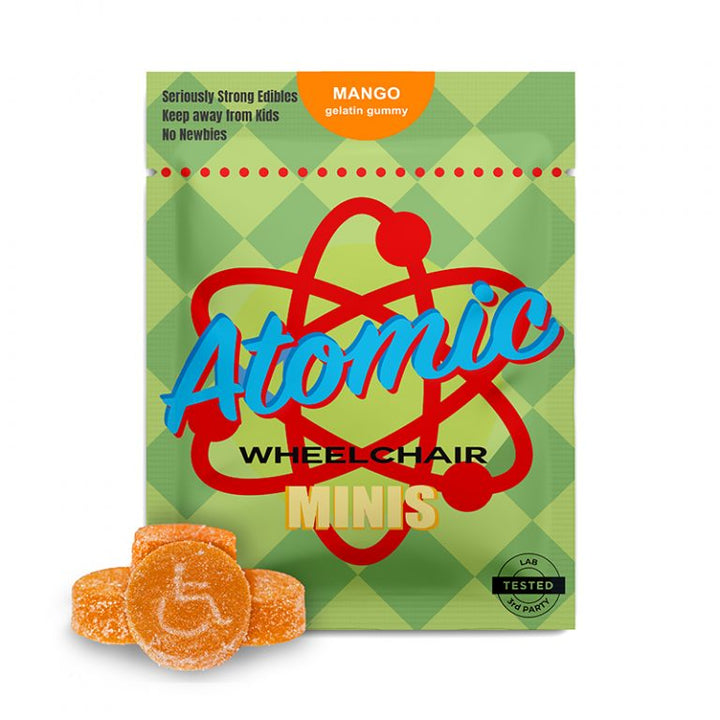 MINI GOMMES AU THC POUR FAUTEUIL ROULANT ATOMIQUE | ALIMENTS 400 MG