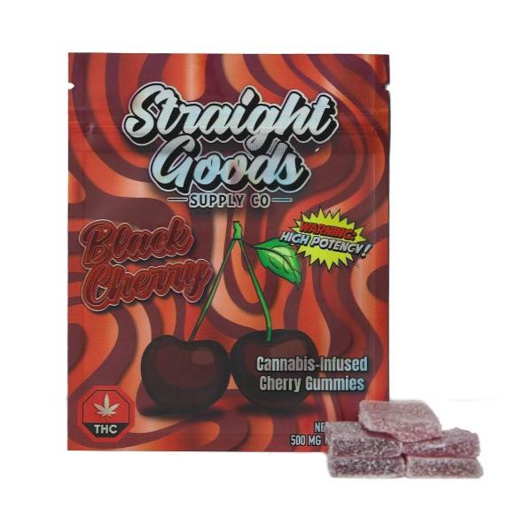 GOMMES AU THC STRAIGHT GOODS | PRODUITS COMESTIBLES 500 MG 