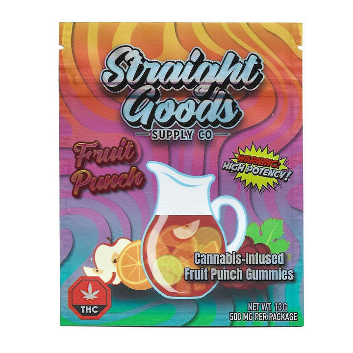 STRAIGHT GOODS THC GUMMIES | 500MG EDIBLES