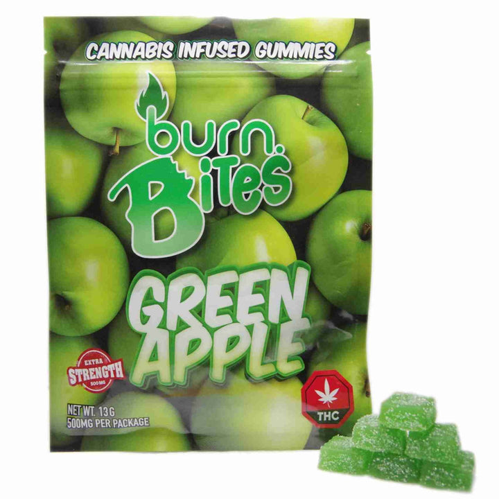 BURN BITES EXTRA STRENGTH THC GUMMIES | 500MG EDIBLES