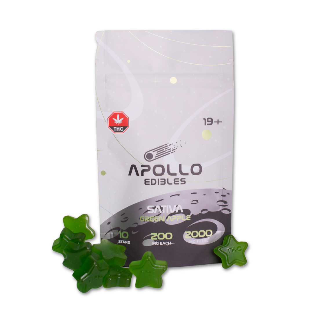 APOLLO EDIBLES THC GUMMIES | 2000MG EDIBLES