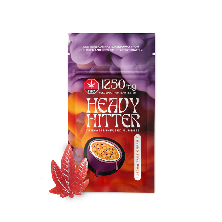 GOMMES AUX FEUILLES DE THC HEAVY HITTERS | ALIMENTS 1250 MG