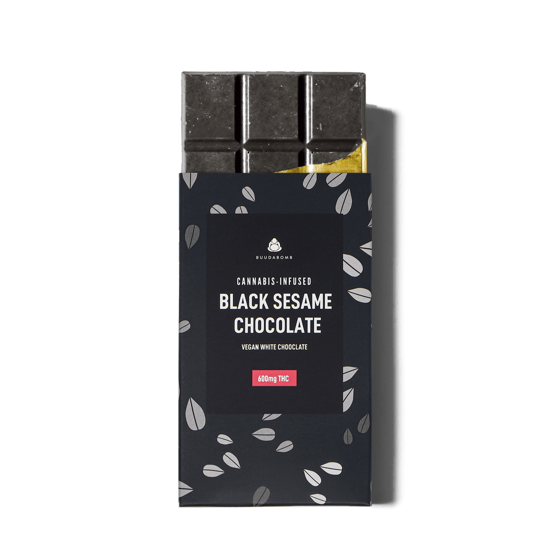 CHOCOLAT VÉGÉTALIEN BUUDABOMB THC RED LABEL | ALIMENTS 600 MG 