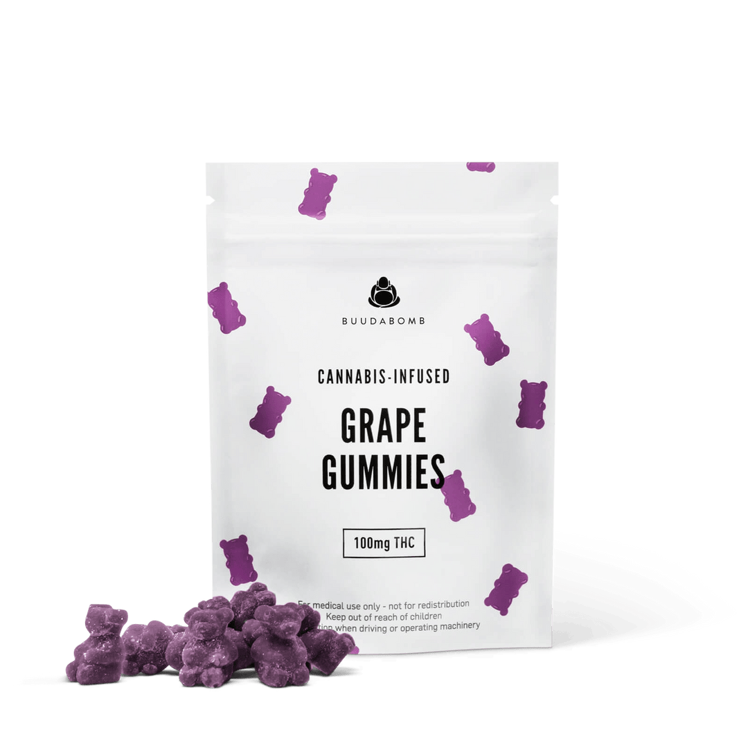 BUUDABOMB THC WHITE LABEL GUMMIES | 100MG EDIBLES