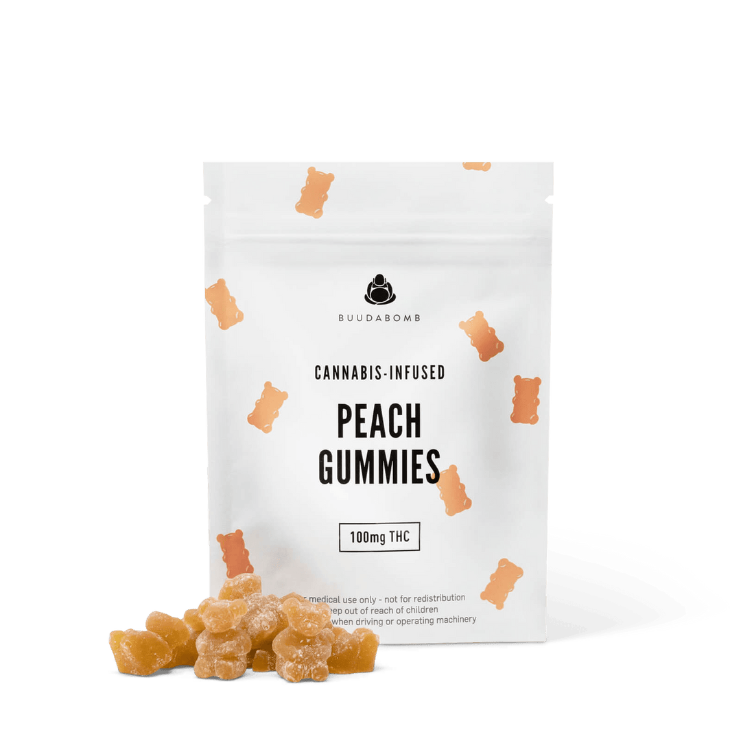 GOMMES BUUDABOMB THC EN MARQUE BLANCHE | ALIMENTS 100 MG 