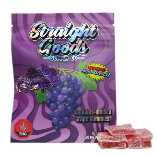 STRAIGHT GOODS THC GUMMIES | 500MG EDIBLES