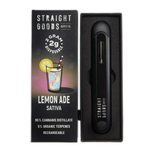 STRAIGHT GOODS THC DISPOSABLE VAPE PEN | 2G