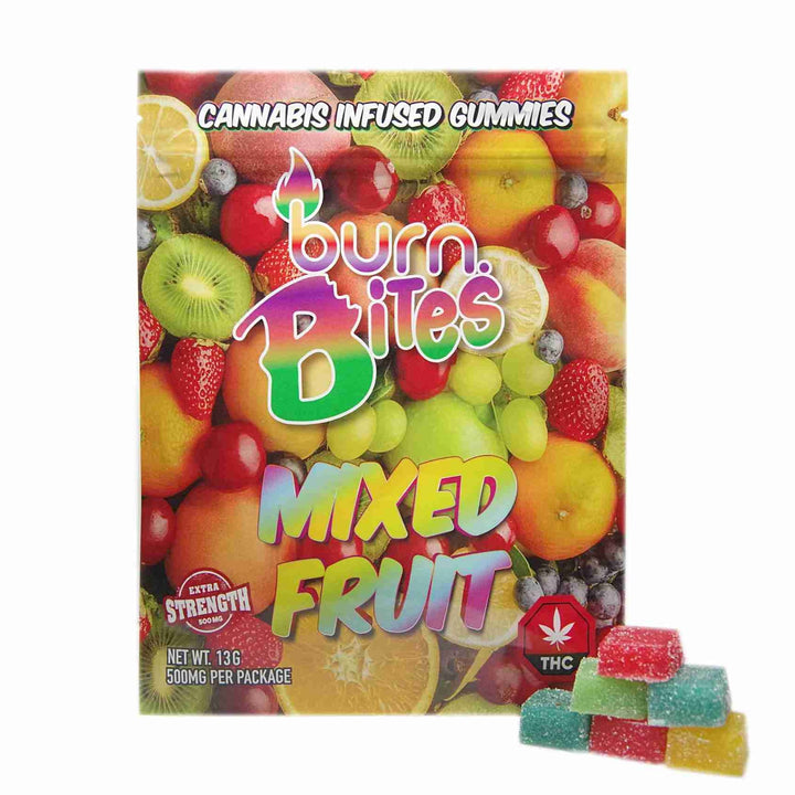 BURN BITES EXTRA STRENGTH THC GUMMIES | 500MG EDIBLES