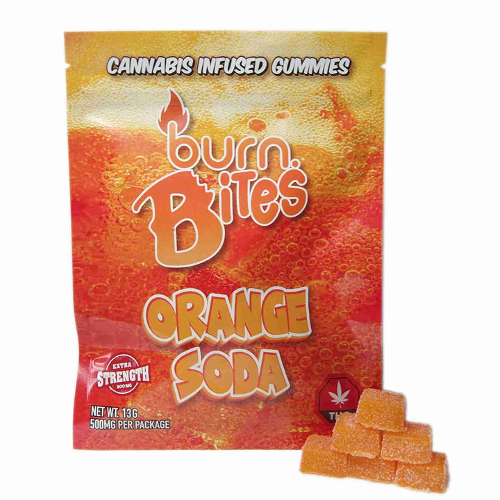 BURN BITES EXTRA STRENGTH THC GUMMIES | 500MG EDIBLES