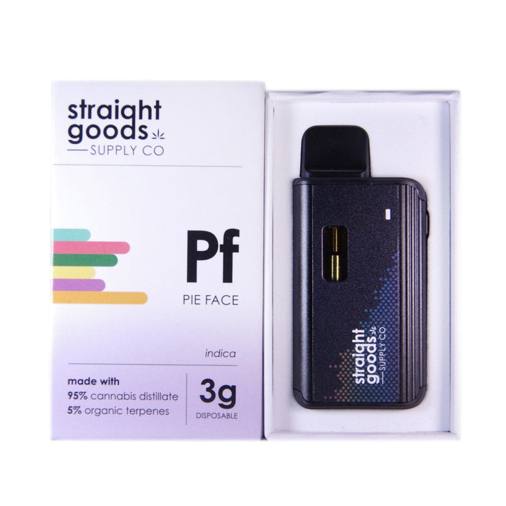 STRAIGHT GOODS THC DISPOSABLE VAPE PEN | 3G